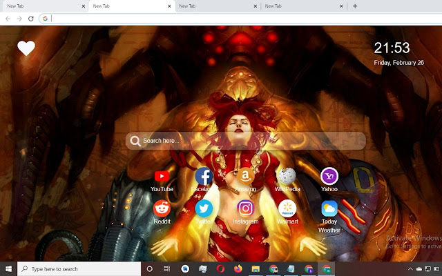 Sci Fi Wallpaper New Tab Theme [Install Now]  from Chrome web store to be run with OffiDocs Chromium online